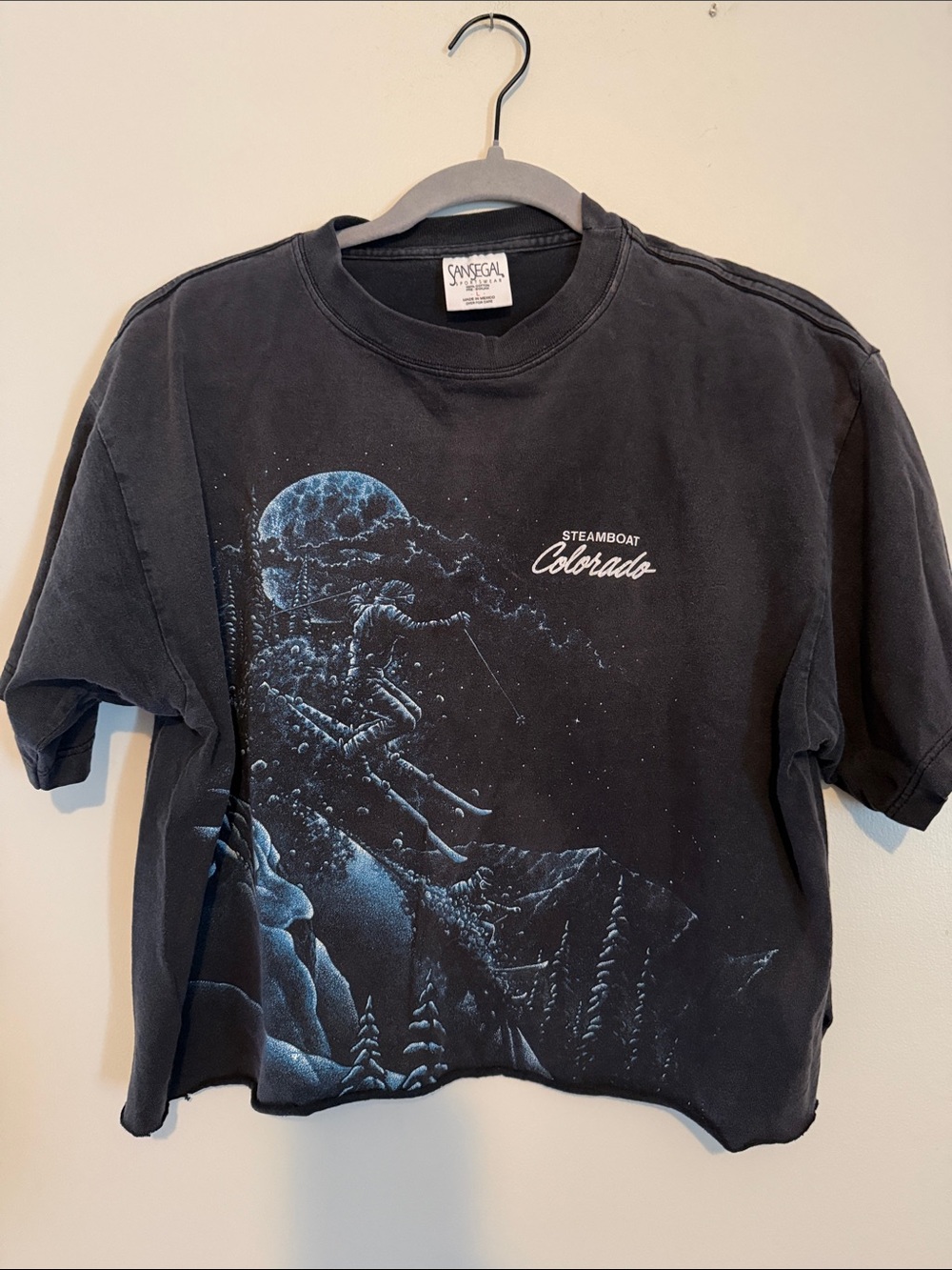 Steamboat Colorado Black Graphic T-Shirt by